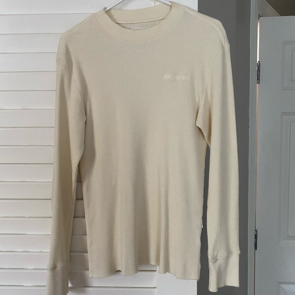 Aime Leon Dore waffle knit long sleeve shirt